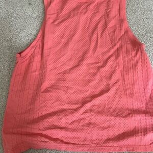 Lululemon Athletica Pink Muscle Tee Tank Top